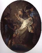 Pompeo Batoni Ecstasy of St. Catherine painting